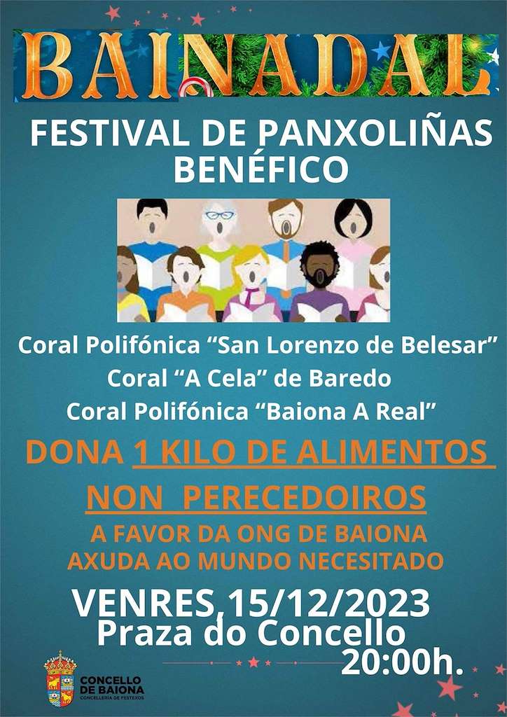 Festival de Panxoliñas Benéfico en Baiona