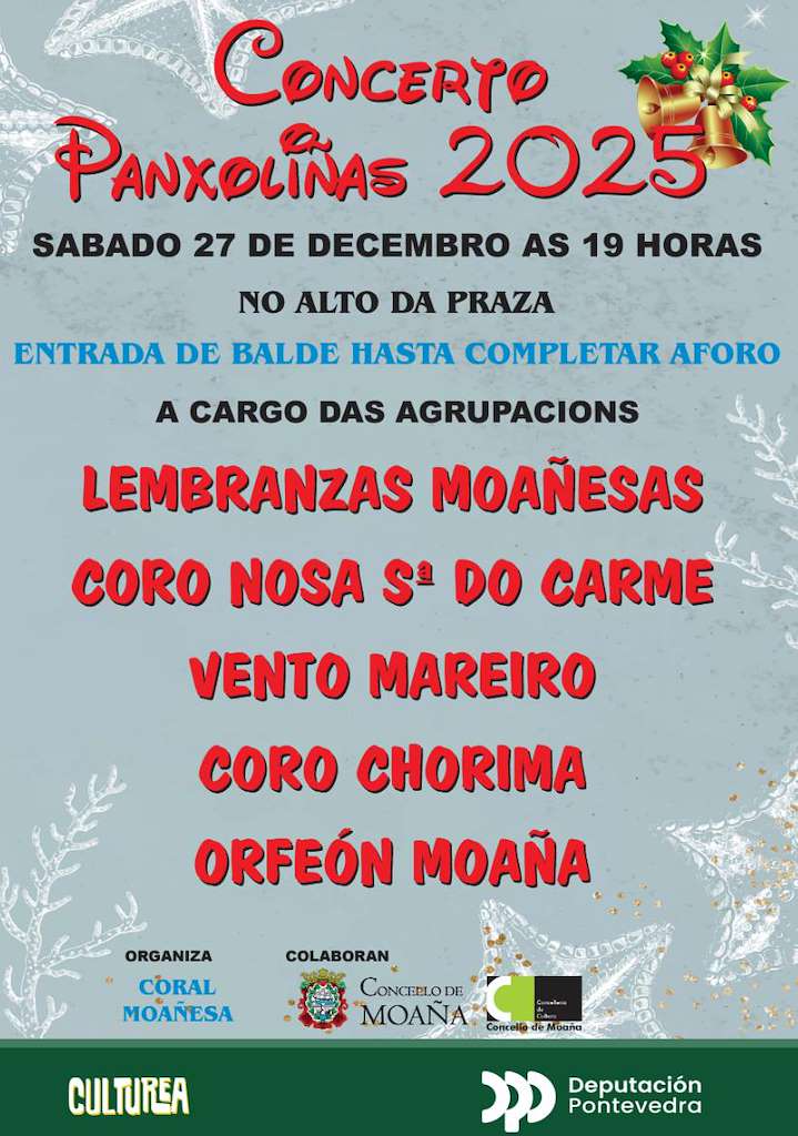 Festival de Panxoliñas da Coral Moañesa en Moaña