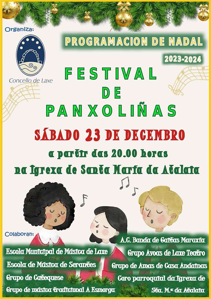 Festival de Panxoliñas en Laxe