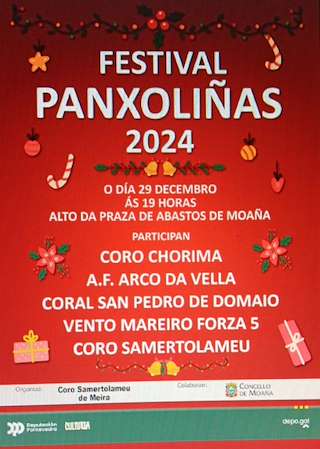 Fechas, información, programa, cartel, imágenes, mapa y ubicación de Festival de Panxoliñas  en  Moaña