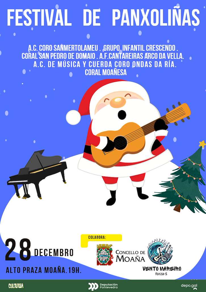 Festival de Panxoliñas en Moaña