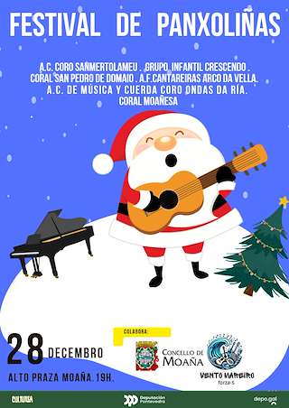 Fechas, información, programa, cartel, imágenes, mapa y ubicación de Festival de Panxoliñas (2025) en Moaña