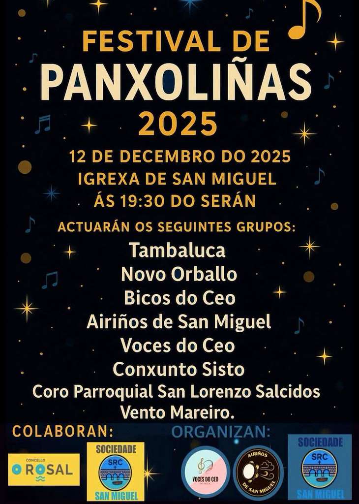 Festival de Panxoliñas (2025) en O Rosal