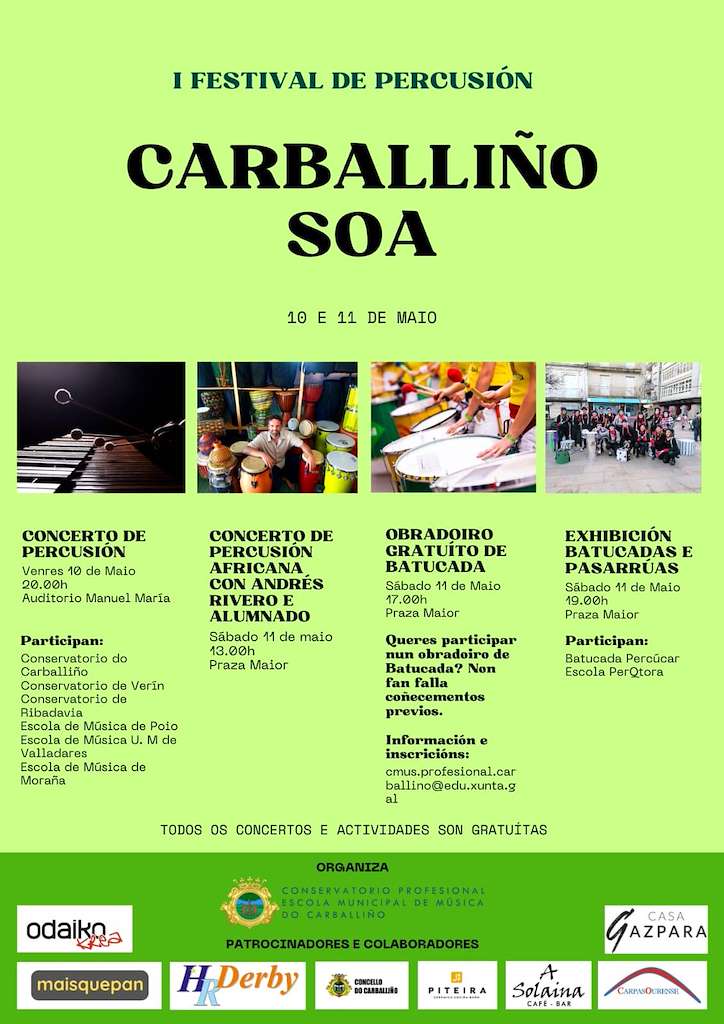 I Festival de Percusión - Carballiño Soa