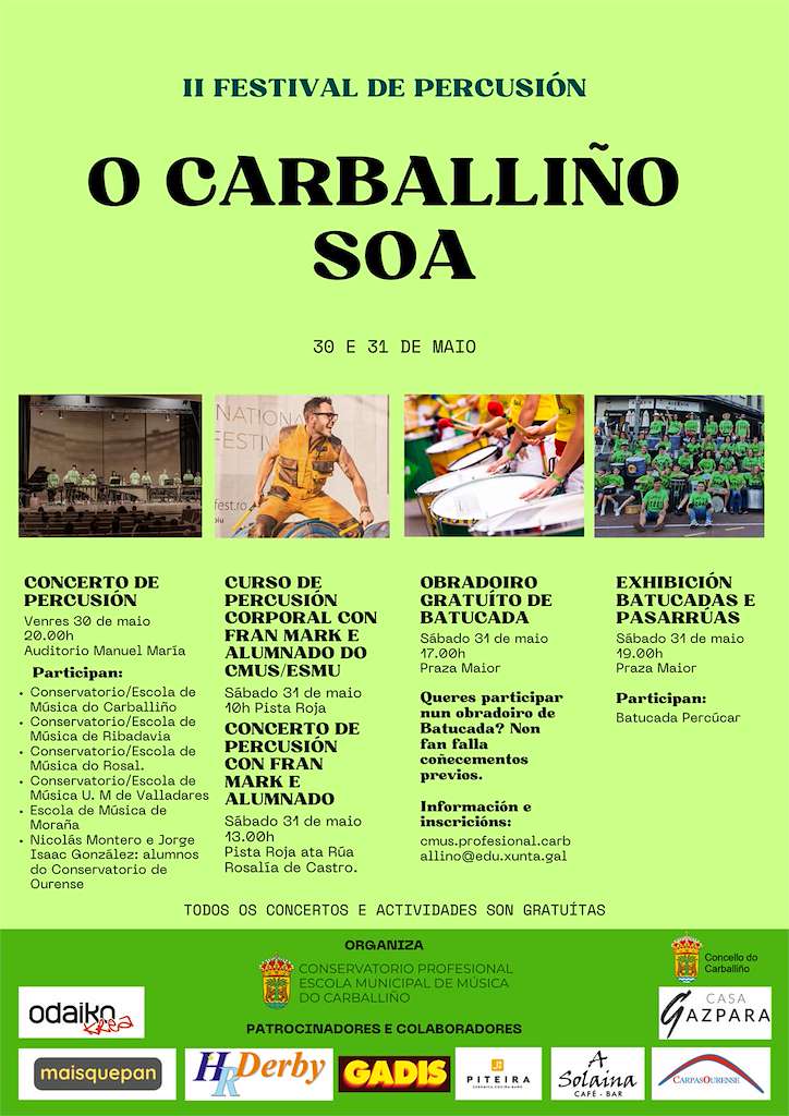 II Festival de Percusión - O Carballiño Soa (2025)
