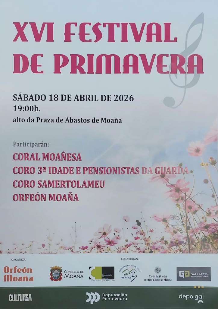 XVI Festival de Primavera  (2026) en Moraña