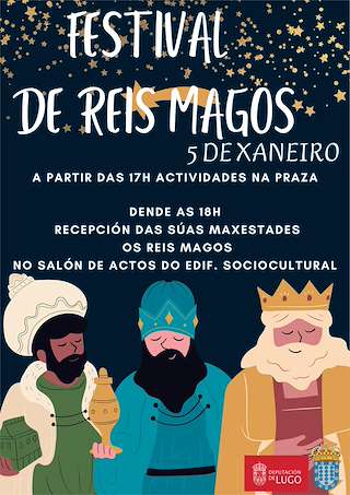 Fechas, información, programa, cartel, imágenes, mapa y ubicación de Festival de Reyes (2026) en Pantón