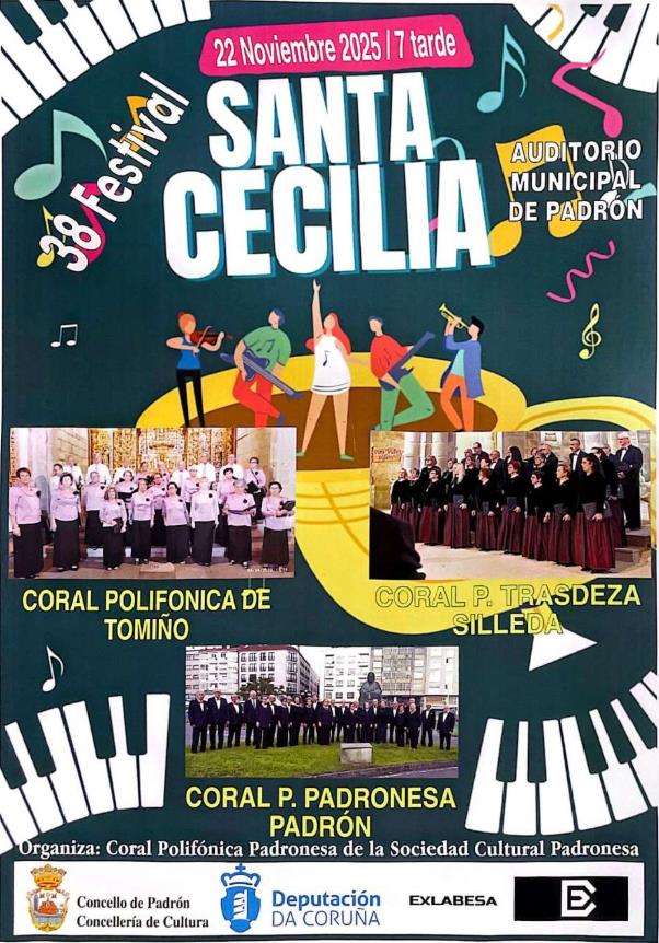 XXXVIII Festival de Santa Cecilia en Padrón
