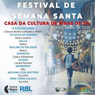 Fechas, información, programa, cartel, imágenes, mapa y ubicación de Festival de Semana Santa  en  Ribas de Sil