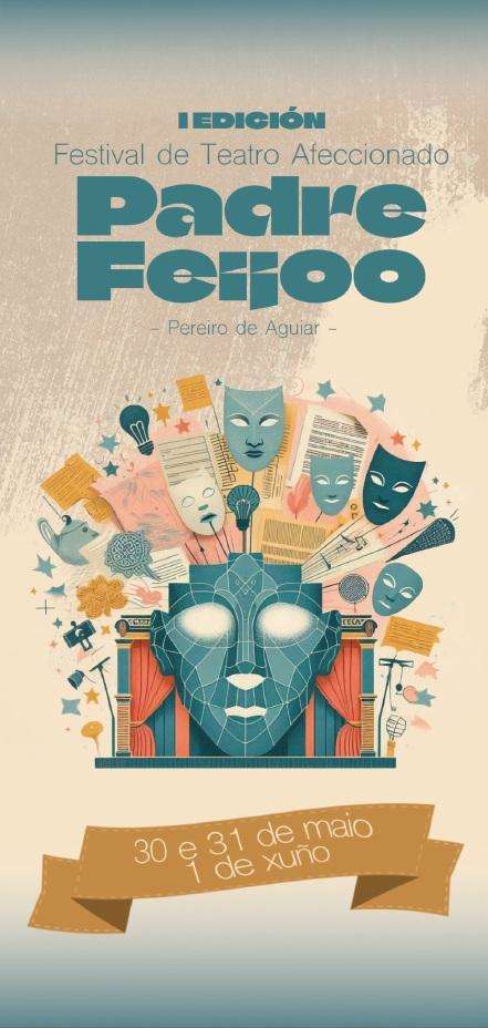I Festival de Teatro Afeccionado Padre Feijoo (2025) en O Pereiro de Aguiar