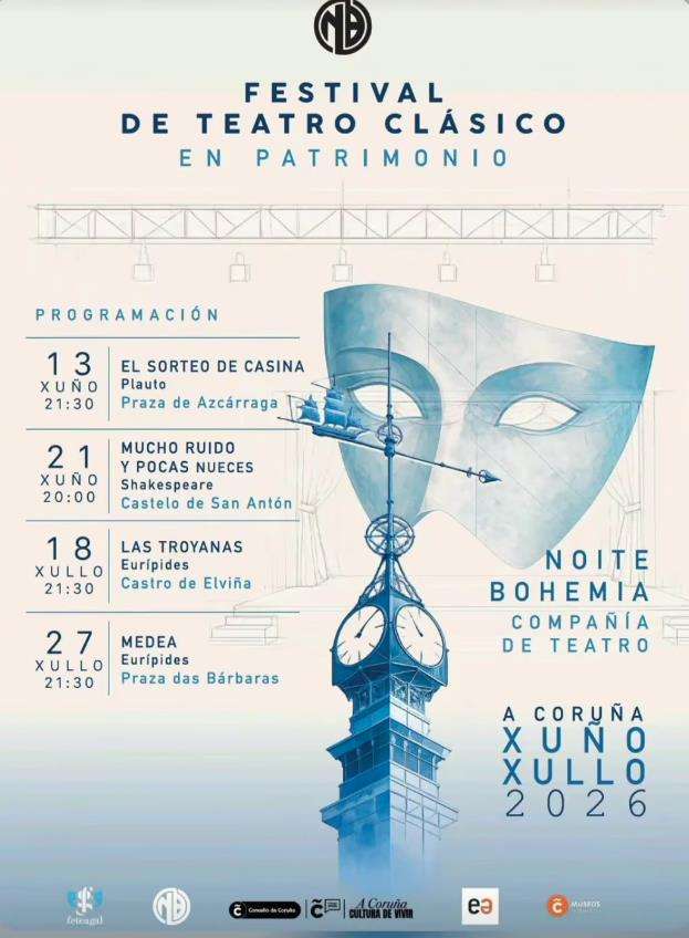 Festival de Teatro Clásico en Patrimonio (2026) en A Coruña