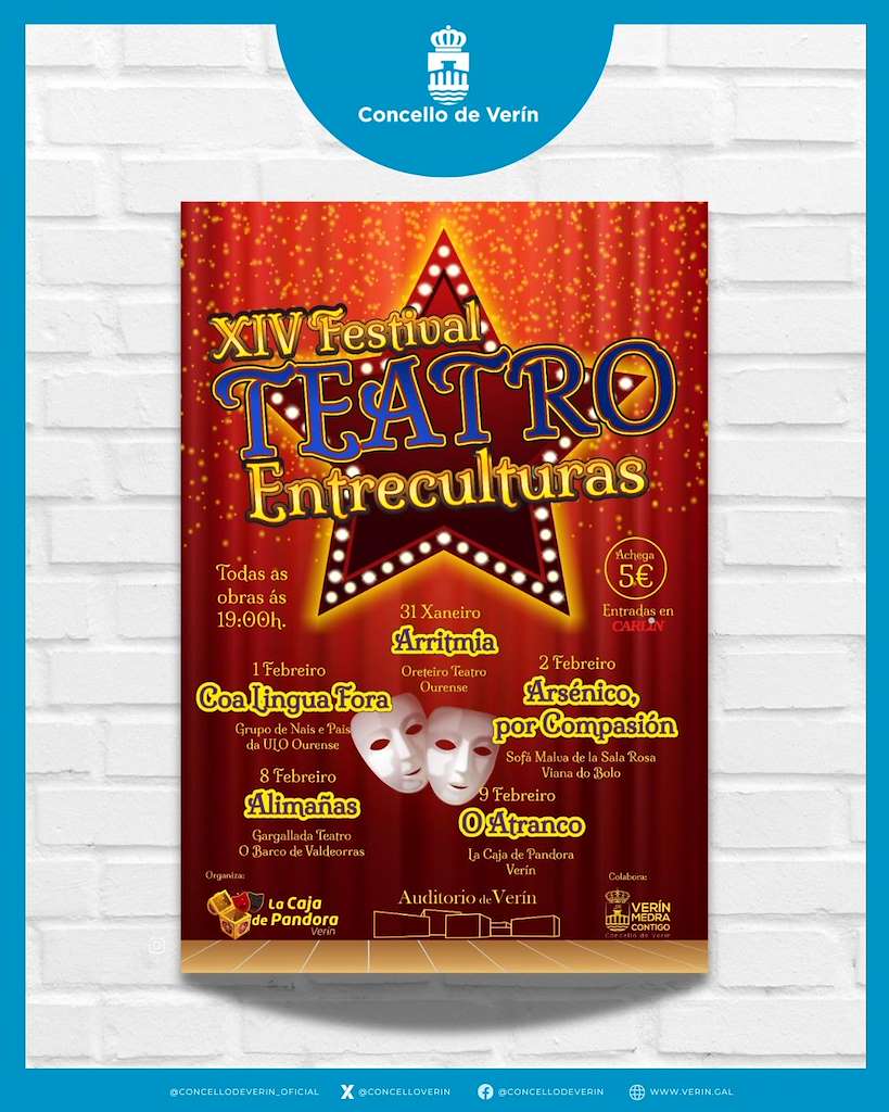 XIV Festival de Teatro Entreculturas en Verín