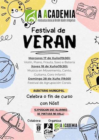 Fechas, información, programa, cartel, imágenes, mapa y ubicación de Festival de Verán (2026) en Chantada