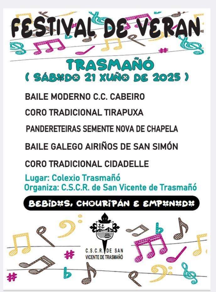 Festival de Verán de Trasmañó (2025) en Redondela