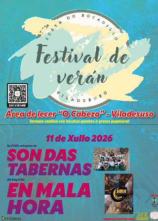 Fechas, información, programa, cartel, imágenes, mapa y ubicación de Festival de Verano de Viladesuso (2026)  en  Oia