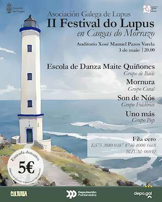 Fechas, información, programa, cartel, imágenes, mapa y ubicación de II Festival do Lupus  en  Cangas