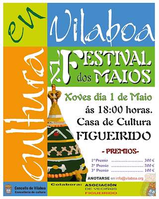 Fechas, información, programa, cartel, imágenes, mapa y ubicación de XL Festival dos Maios (2026)  en  Vilaboa