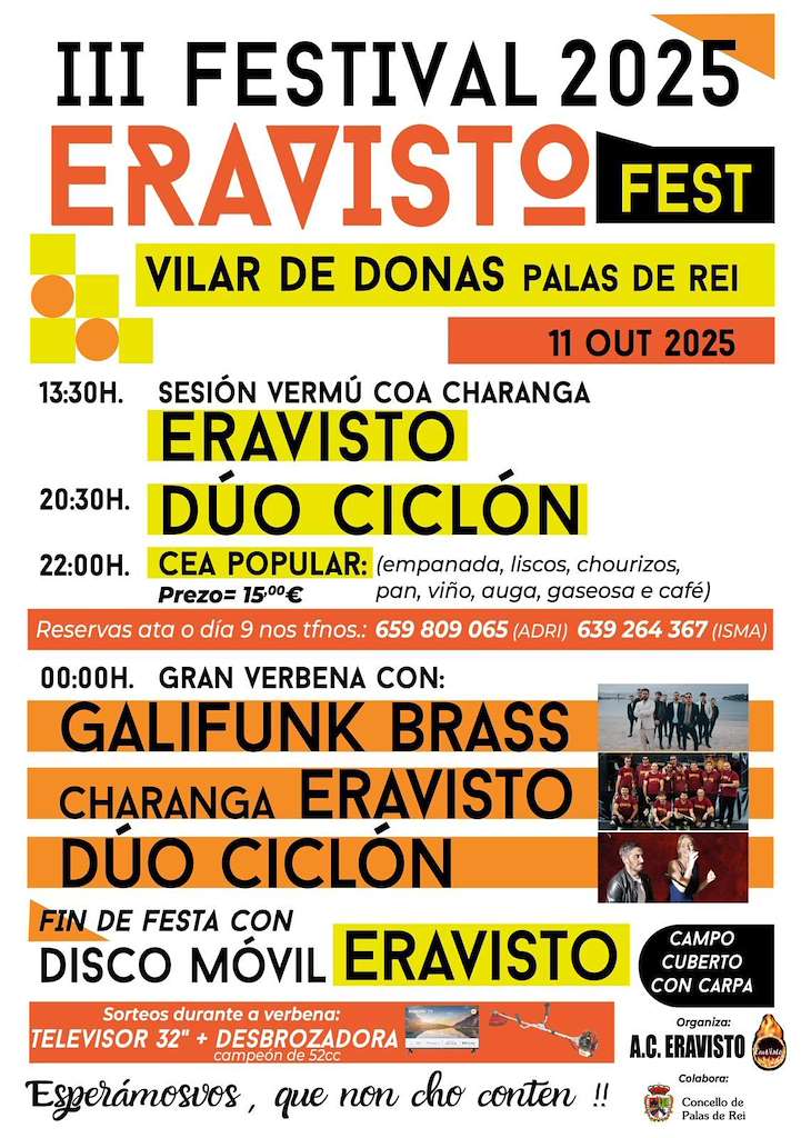 III Festival Eravisto en Palas de Rei