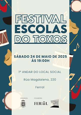 Fechas, información, programa, cartel, imágenes, mapa y ubicación de Festival Escolas do Toxos  en  Ferrol