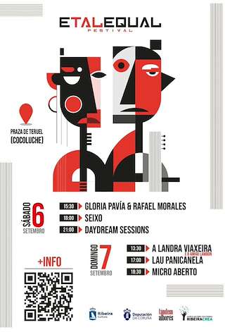 Fechas, información, programa, cartel, imágenes, mapa y ubicación de Festival Etal Equal  en  Ribeira