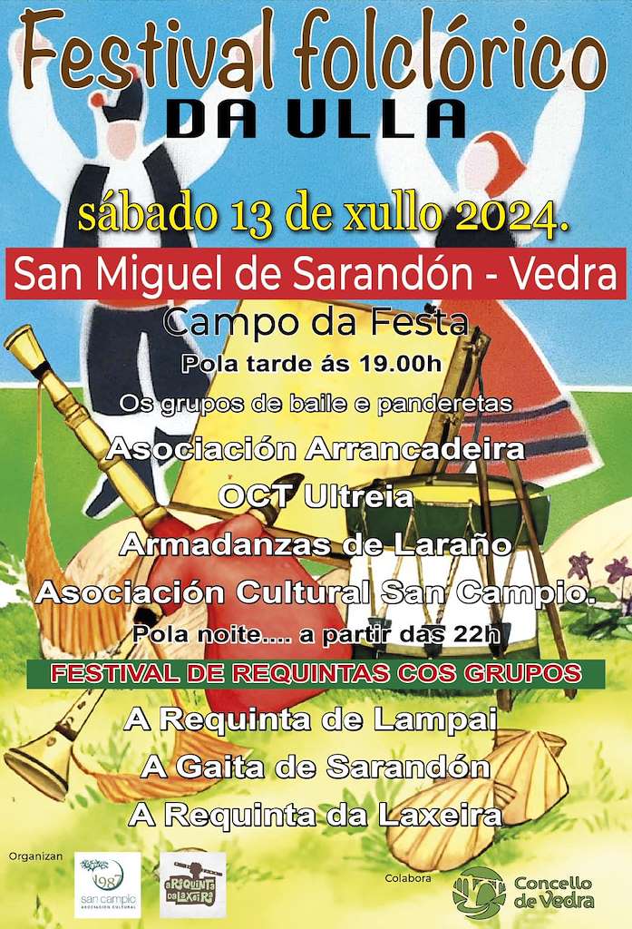 Festival Folclórico da Ulla  en Vedra