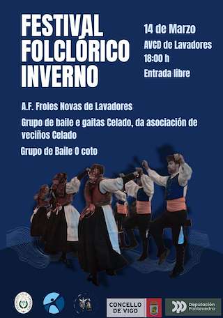 Fechas, información, programa, cartel, imágenes, mapa y ubicación de Festival Folclórico de Inverno (2026)  en  Vigo