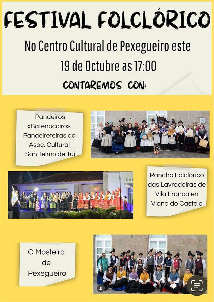 Festival Folclórico de Pexegueiro (2025) en Tui