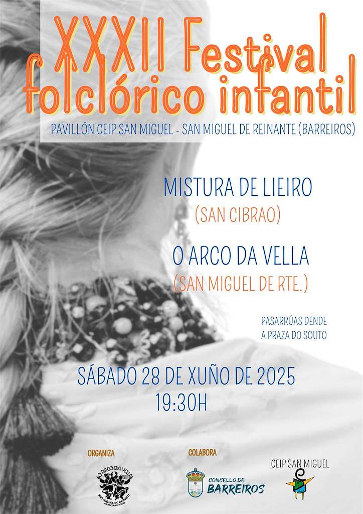 XXXII Festival Folclórico Infantil  en Barreiros