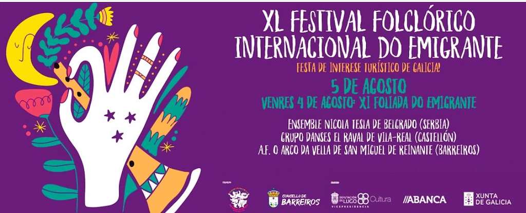 XXXIX Festival Folclórico Internacional do Emigrante en Barreiros