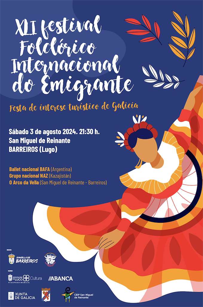 XLI Festival Folclórico Internacional do Emigrante en Barreiros