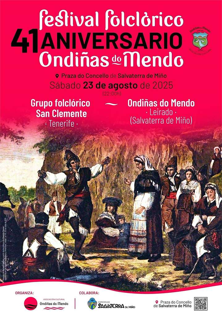 XLI Festival Folclórico Ondiñas do Mendo (2025) en Salvaterra do Miño