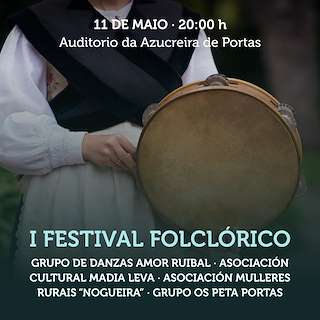Fechas, información, programa, cartel, imágenes, mapa y ubicación de I Festival Folclórico  en  Portas
