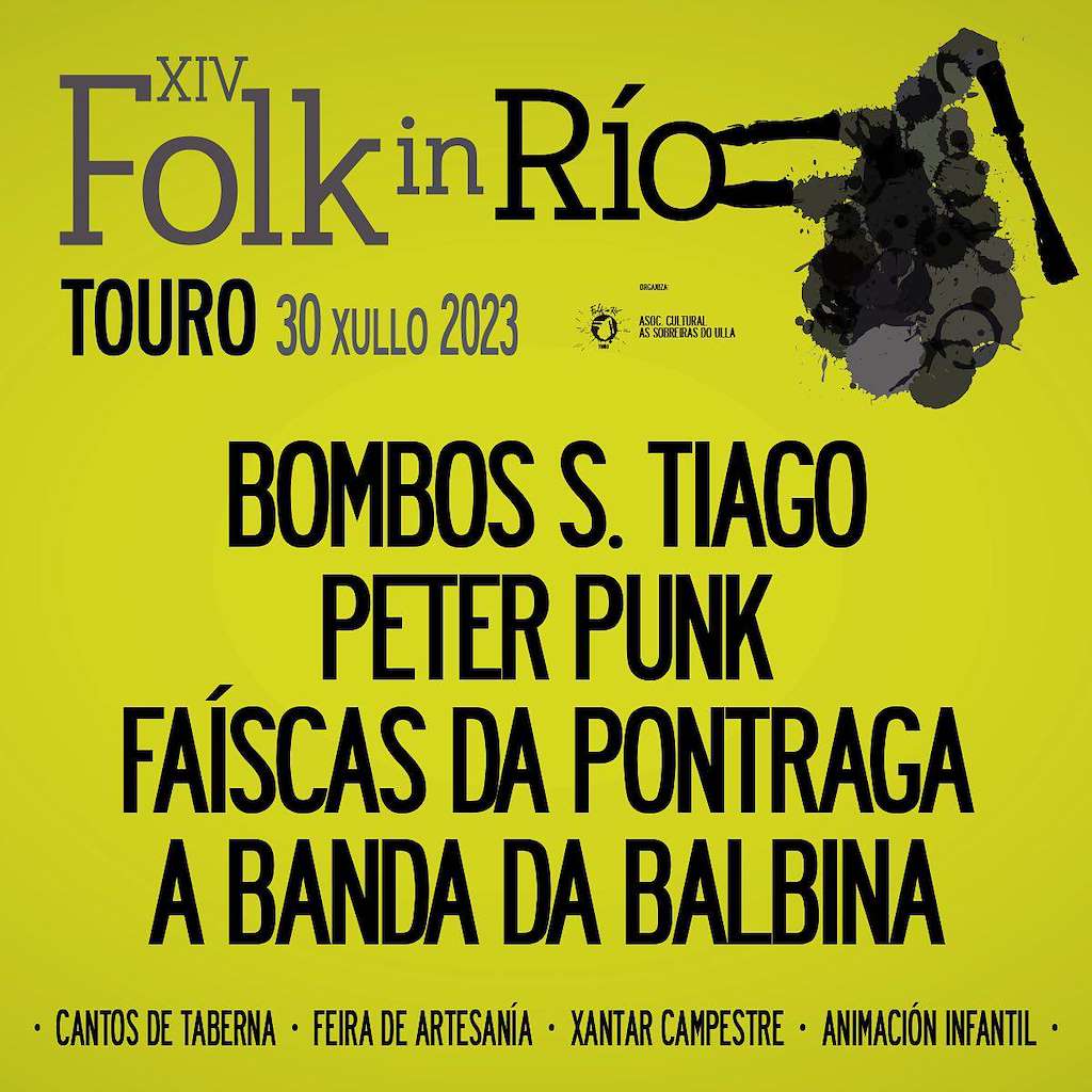XIII Festival Folk in Río (2022) en Touro