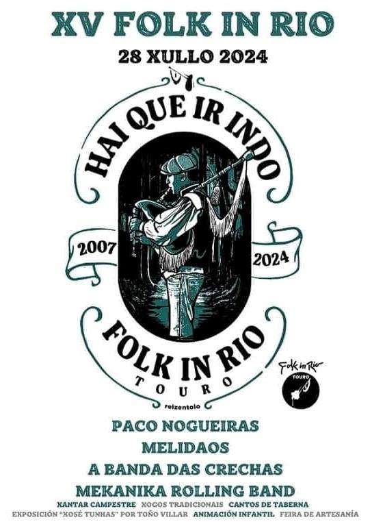 XV Festival Folk in Río en Touro