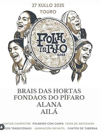 Fechas, información, programa, cartel, imágenes, mapa y ubicación de XVI Festival Folk in Río  en  Touro