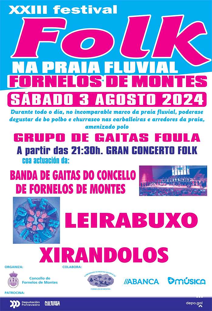 XXIII Festival Folk no Río en Fornelos de Montes