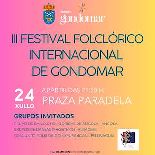 Fechas, información, programa, cartel, imágenes, mapa y ubicación de III Festival Folklórico Internacional  en  Gondomar
