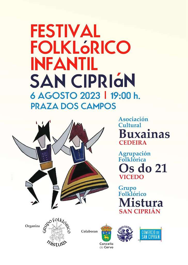 Festival Folklórico Mistura en Cervo