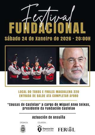Fechas, información, programa, cartel, imágenes, mapa y ubicación de Festival Fundacional (2026)  en  Ferrol