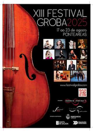 Fechas, información, programa, cartel, imágenes, mapa y ubicación de XIII Festival Groba  en  Ponteareas