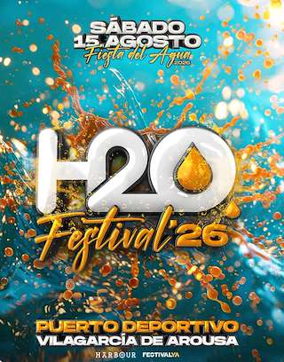 Fechas, información, programa, cartel, imágenes, mapa y ubicación de Festival H2O (2026) en Vilagarcía de Arousa