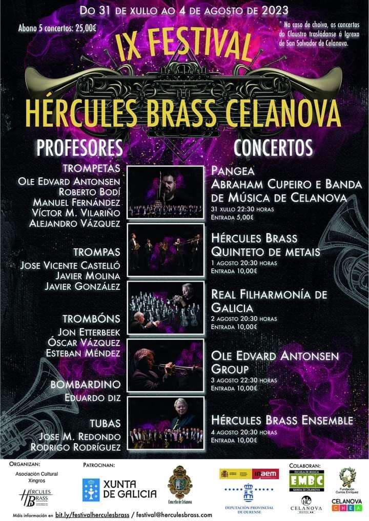 IX Festival Hércules Brass en Celanova