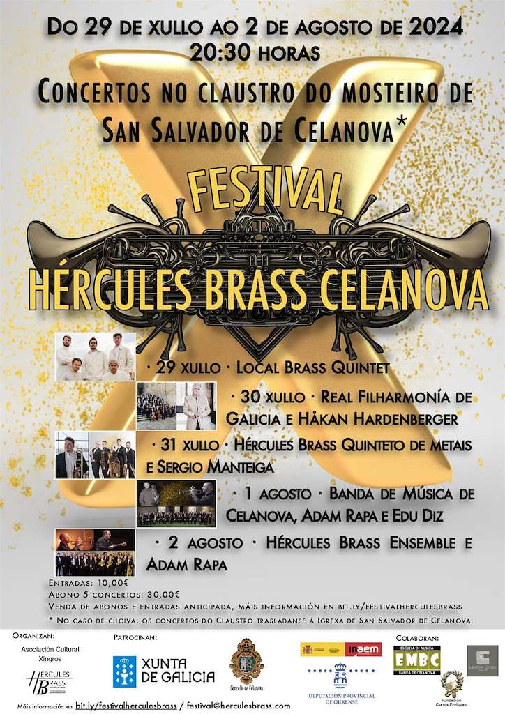 X Festival Hércules Brass en Celanova