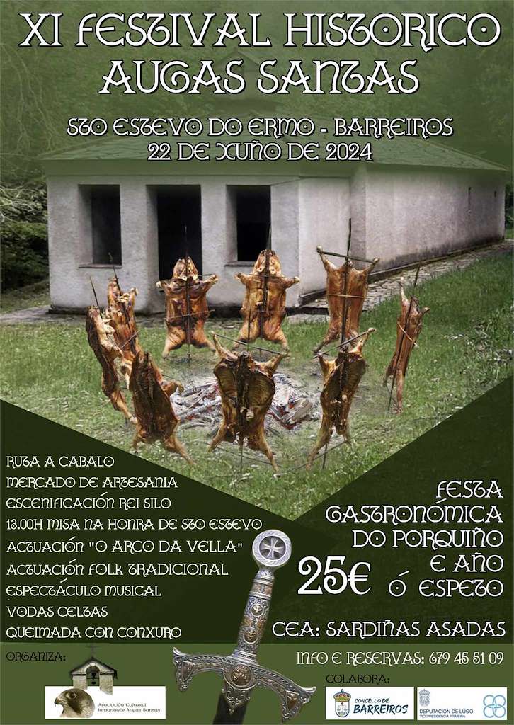 X Festival Histórico Augas Santas en Barreiros