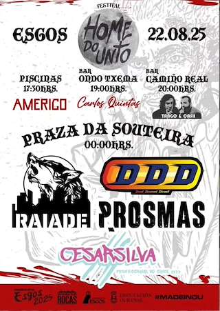 Fechas, información, programa, cartel, imágenes, mapa y ubicación de Festival Home do Unto  en  Esgos