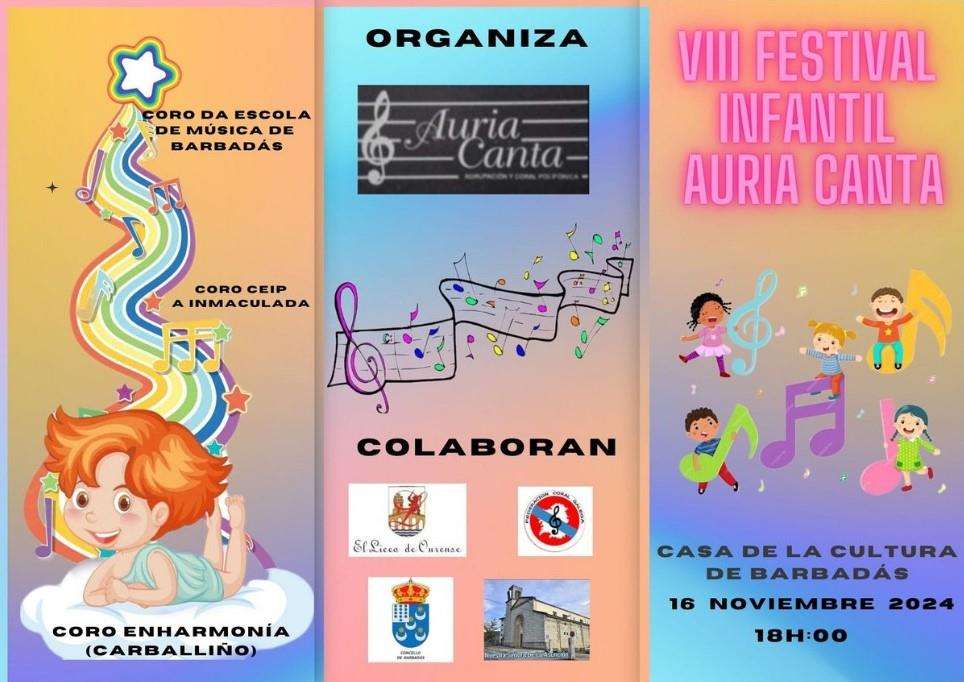 VIII Festival Infantil Auria Canta en Barbadás