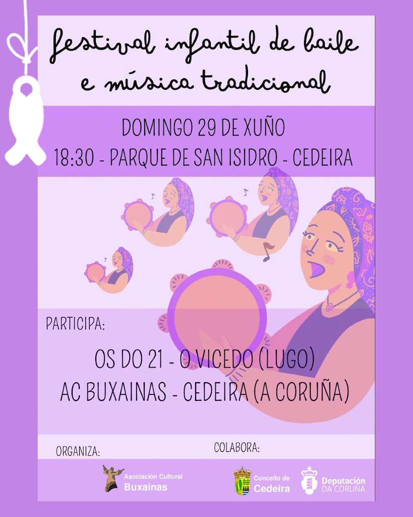 Festival Infantil de Música e Baile Tradicional (2025) en Cedeira