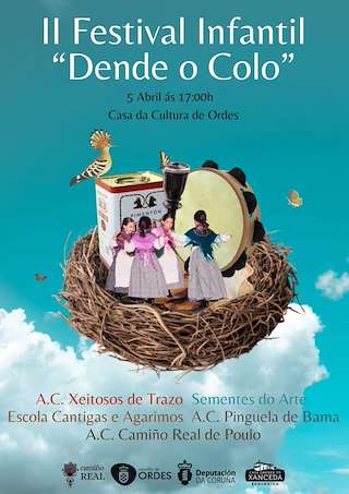 Fechas, información, programa, cartel, imágenes, mapa y ubicación de II Festival Infantil Dendo O Colo  en  Ordes