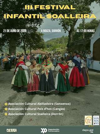 Fechas, información, programa, cartel, imágenes, mapa y ubicación de III Festival Infantil Soalleira (2026)  en  Sanxenxo