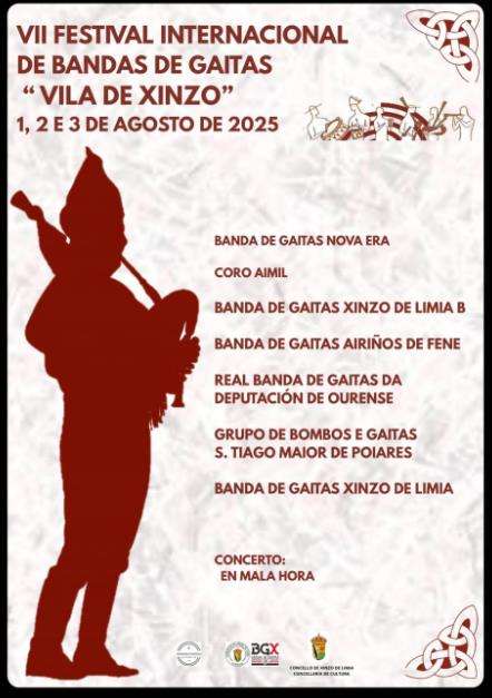 VII Festival Internacional de Bandas de Gaitas Vila de Xinzo (2025)